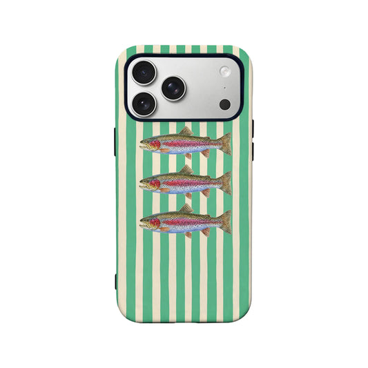 Rainbow Trout Striped Phone Case