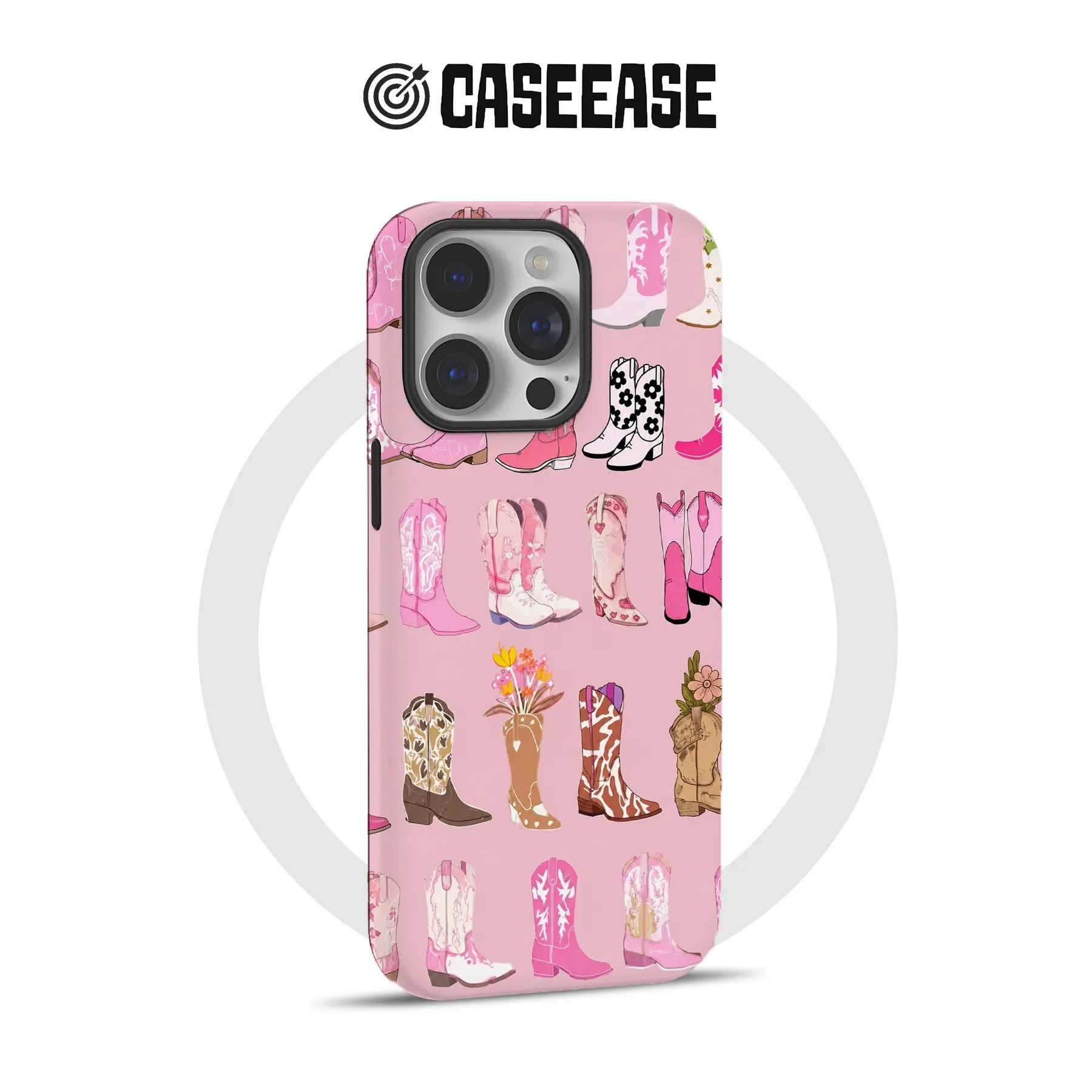 Colorful Cowboy Boots Phone Case