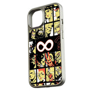 Holographic Chrome Phone Case - Retro Character Design