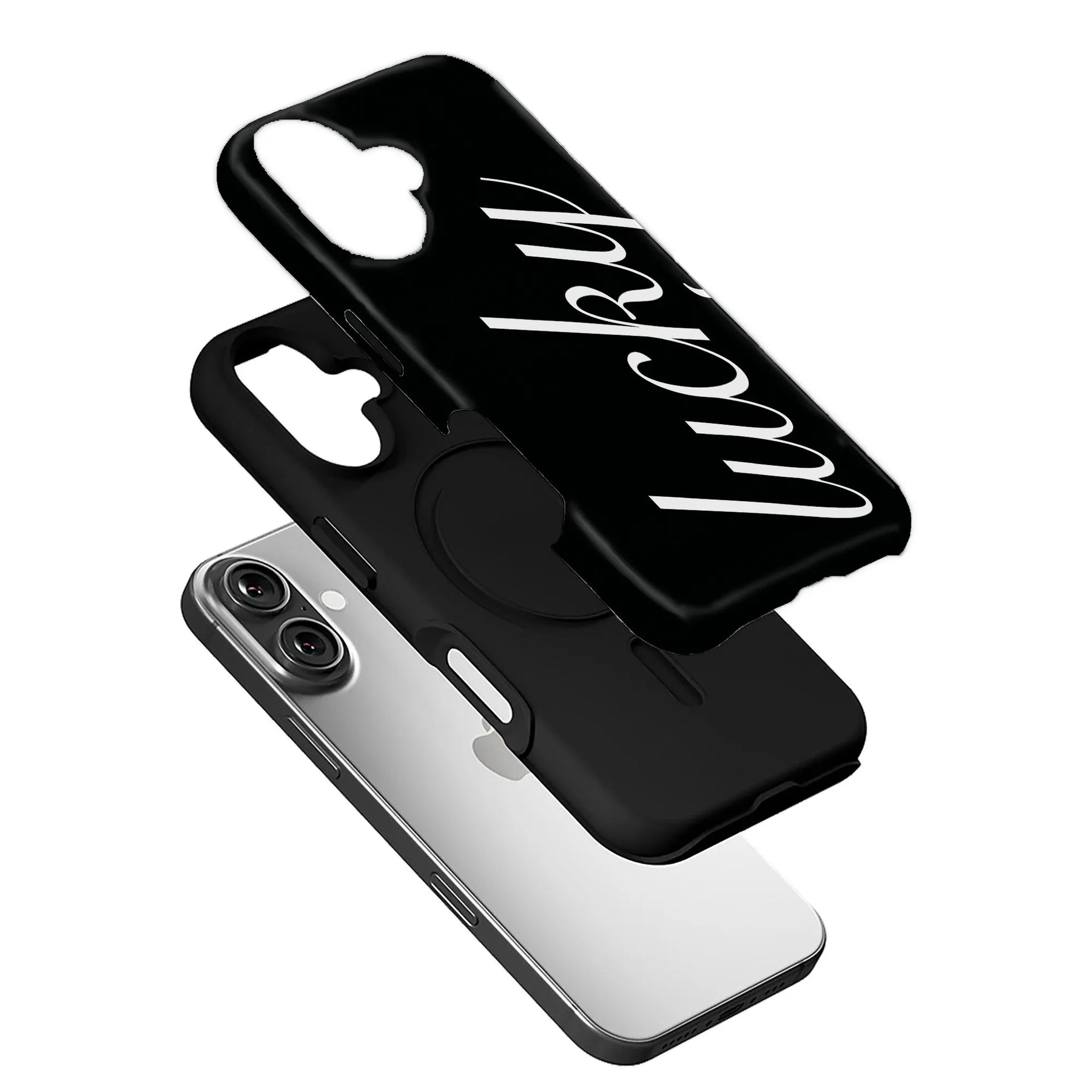 Lucky Statement Black Phone Case