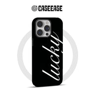 Lucky Statement Black Phone Case