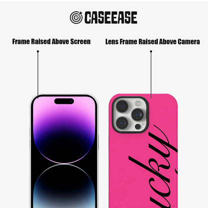 Lucky Pink Phone Case for Stylish Protection