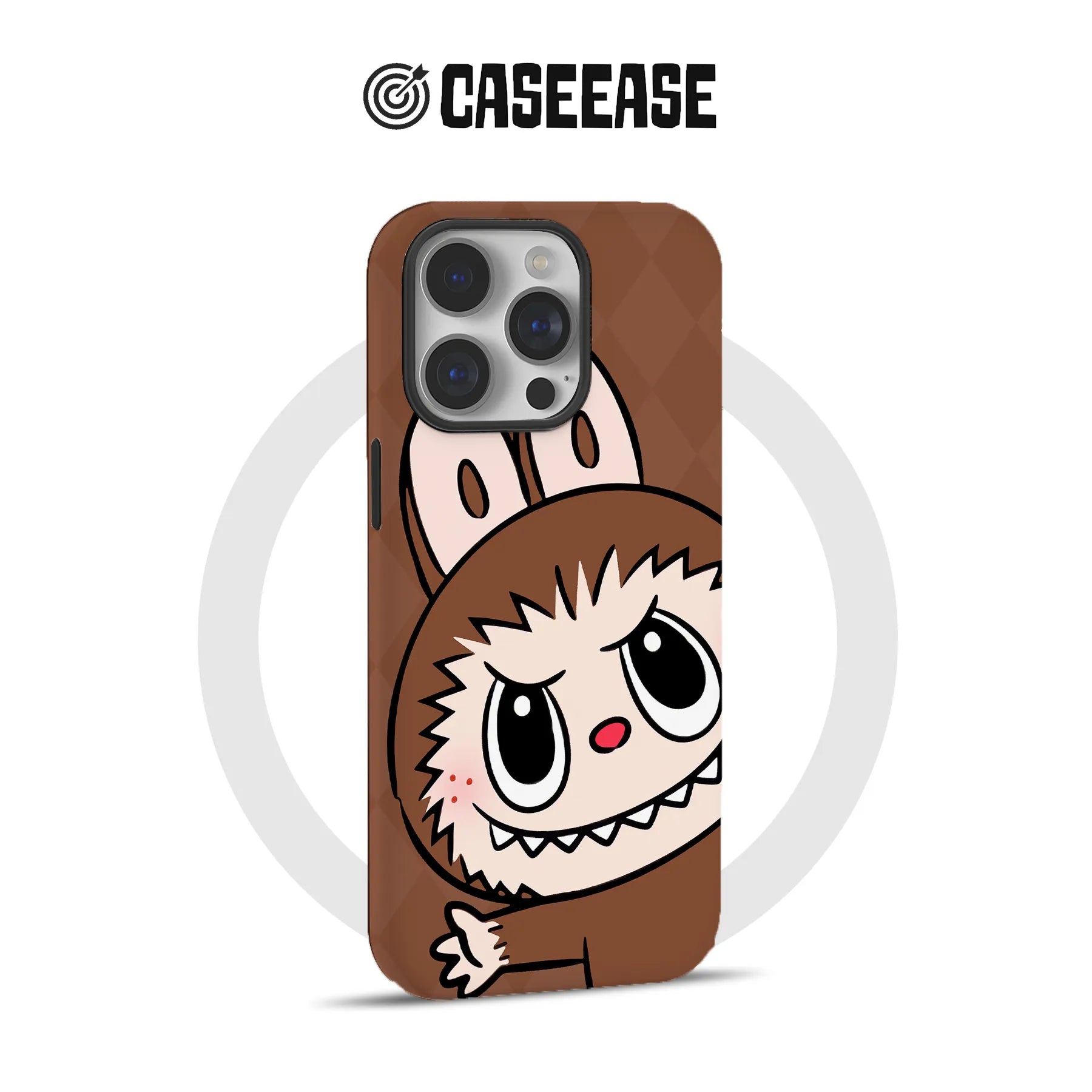 Bonita funda para teléfono con dibujos de Labubu