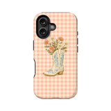 Cowboy Boot Floral Phone Case