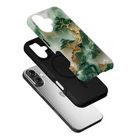 Elegant Jade Landscape Phone Case