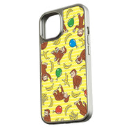 Curious George Pattern Phone Case - Playful Monkey Design