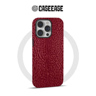 Elegant Burgundy Texture Phone Case