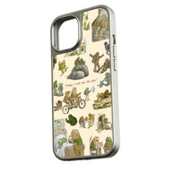 Holographic Chrome Frog Phone Case - Relaxed Life Theme