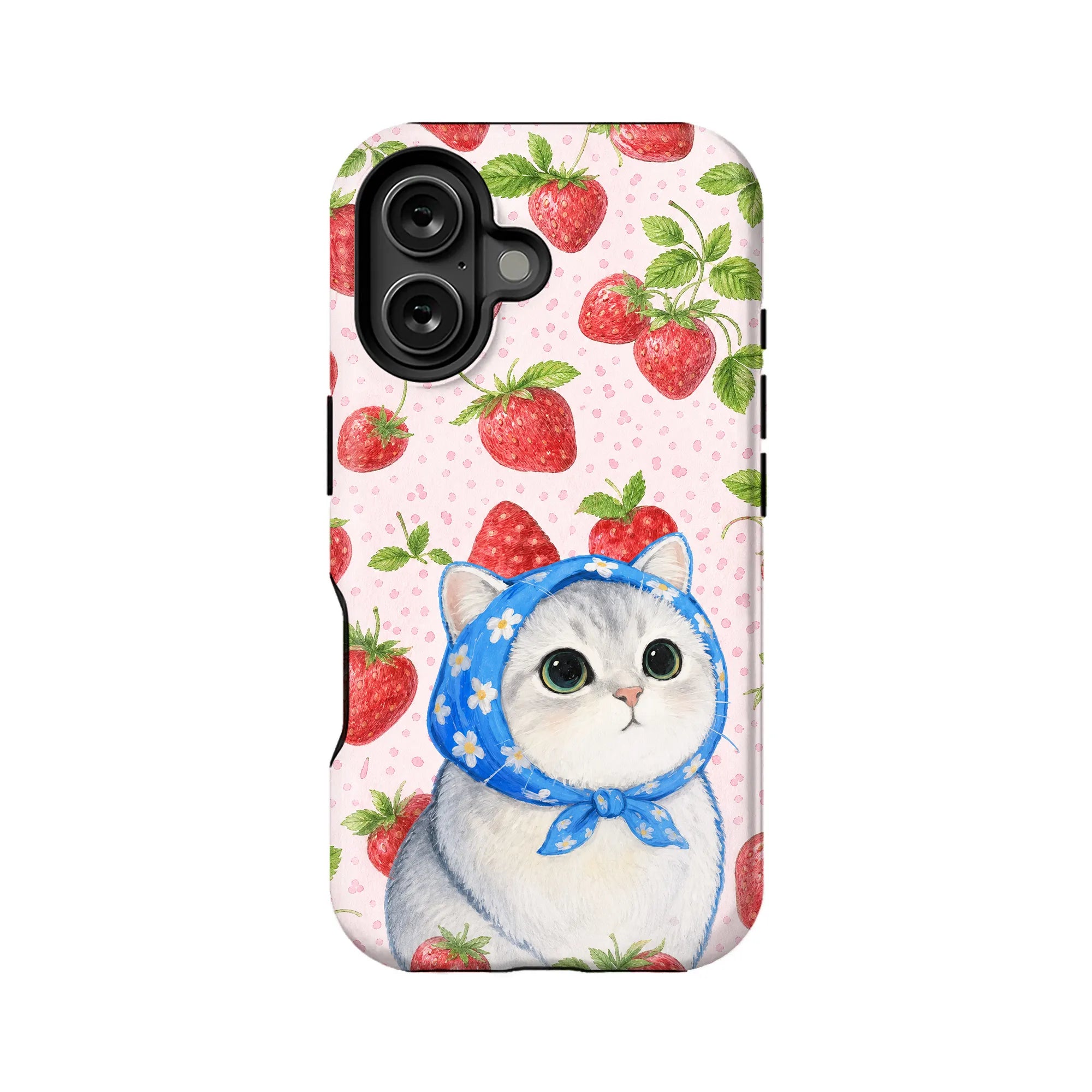 Strawberry Cat Phone Case