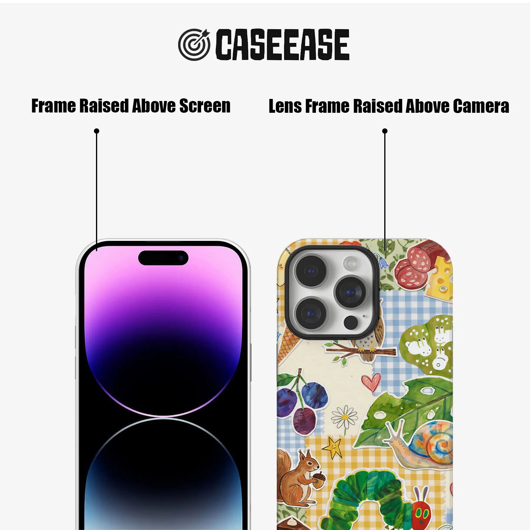 Whimsical Nature Illustration Phone Case