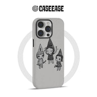 Whimsical Cartoon Girl Phone Case