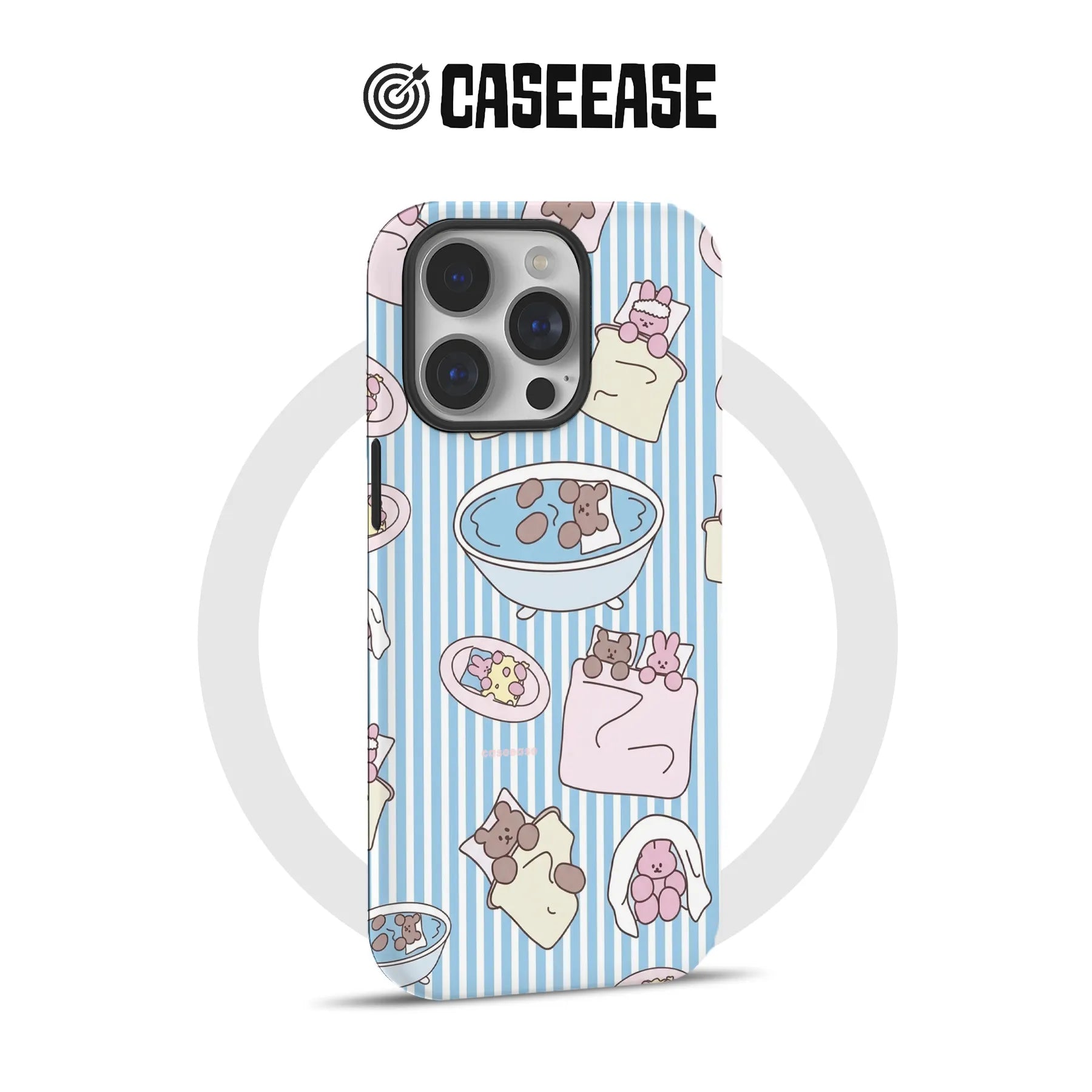 Cute Cartoon Animal Phone Case for iPhone