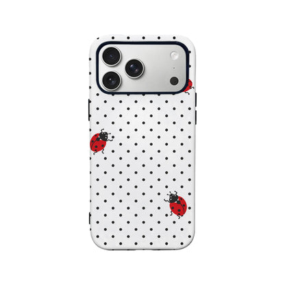 Cute Ladybug Polka Dot Phone Case