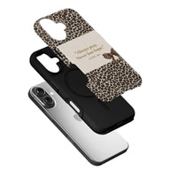 Always Pray Leopard Print Phone Case