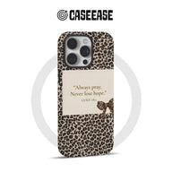 Always Pray Leopard Print Phone Case