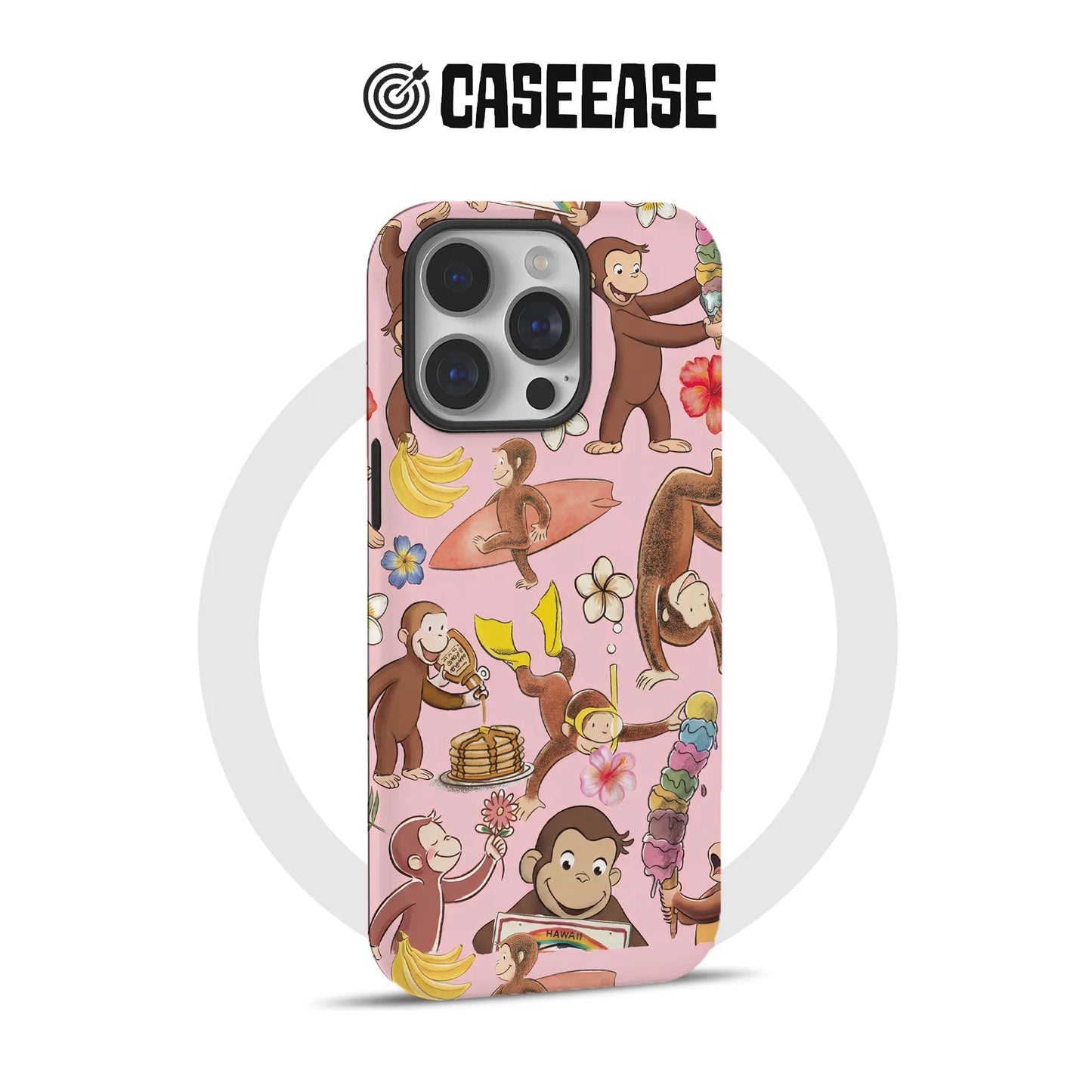 Curious George Colorful Phone Case