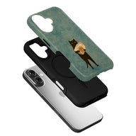 Whimsical Black Cat Phone Case