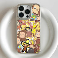 Funda para teléfono con dibujos animados de Jorge el curioso