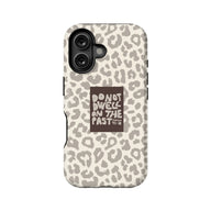 Inspirational Leopard Print Phone Case