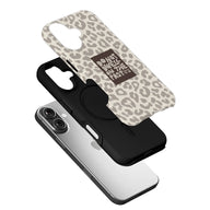 Inspirational Leopard Print Phone Case