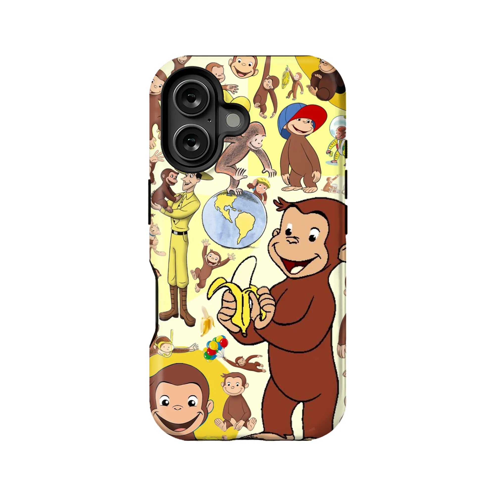 Funda para teléfono divertida de Curious George