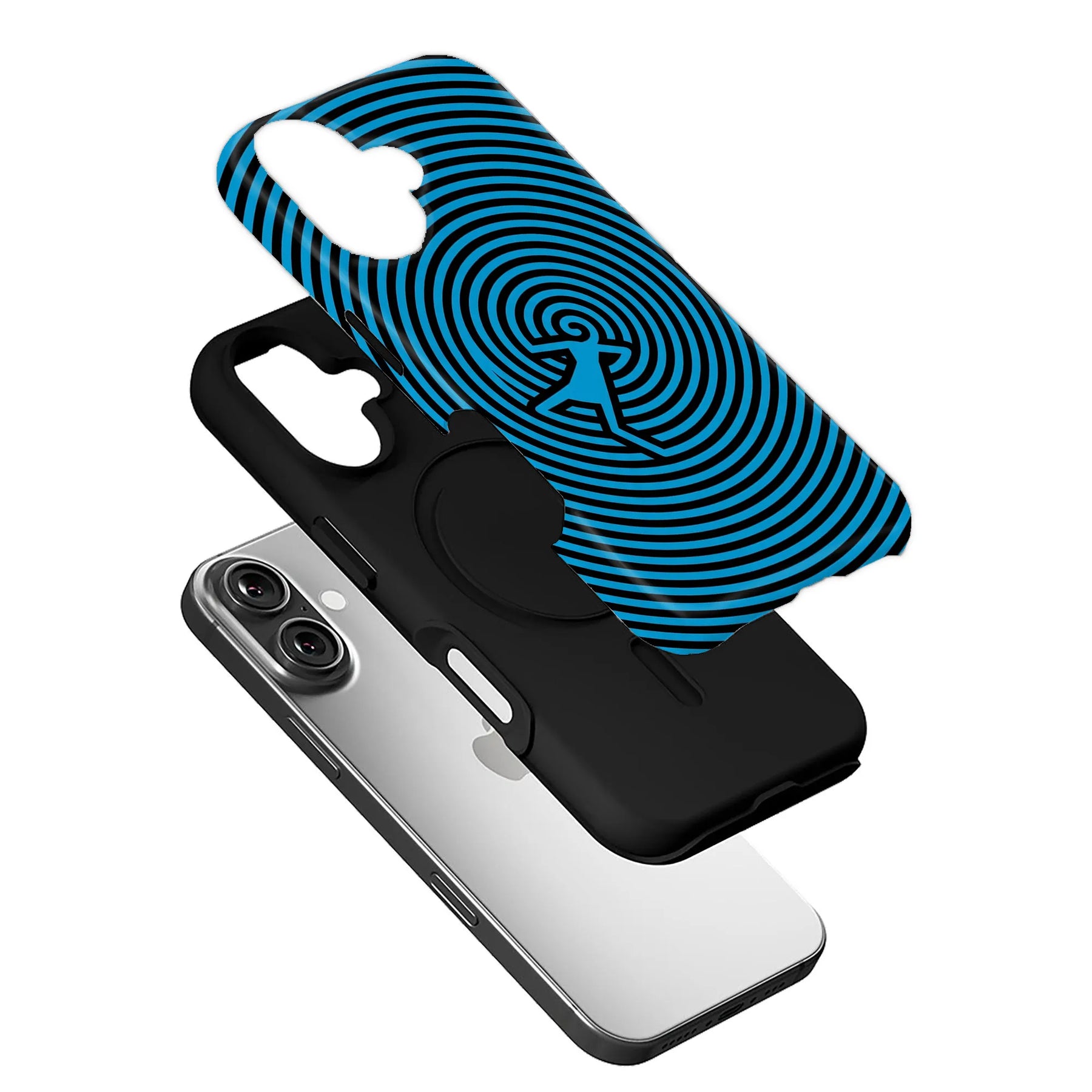 Circle Mark Minimalist IPhone Phone Case - Premium Protective Phone Case - View 3