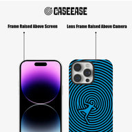 Circle Mark Minimalist IPhone Phone Case - Premium Protective Phone Case - View 5