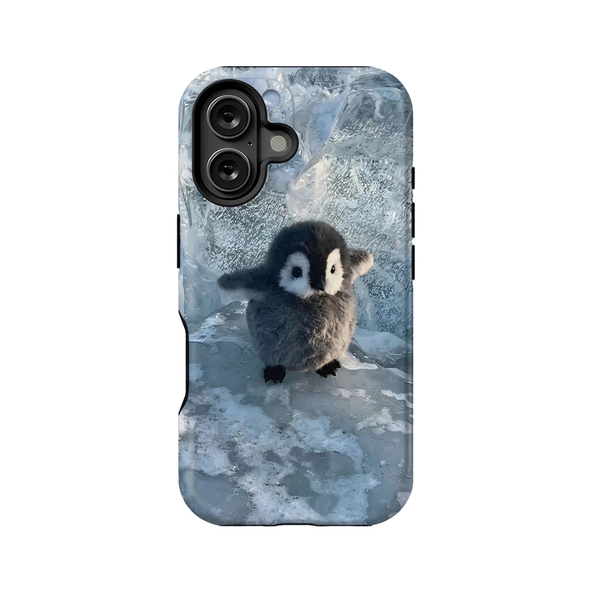 Penguin Glacier Cute Animal IPhone Phone Case - Premium Protective Phone Case - View 1