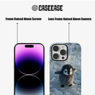 Penguin Glacier Cute Animal IPhone Phone Case - Premium Protective Phone Case - View 5