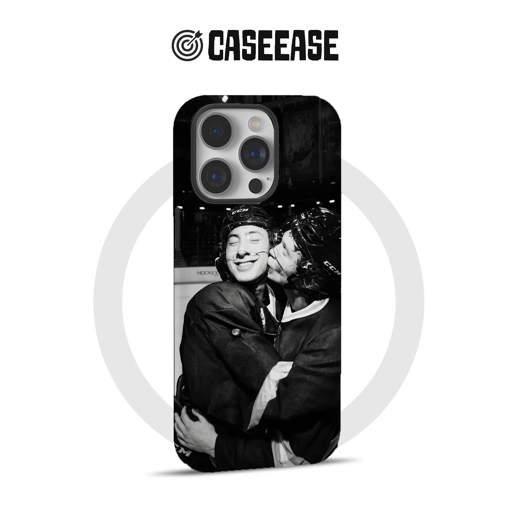 Emotional Hockey Players Phone Case