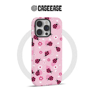 Cute Ladybug and Flower Phone Case