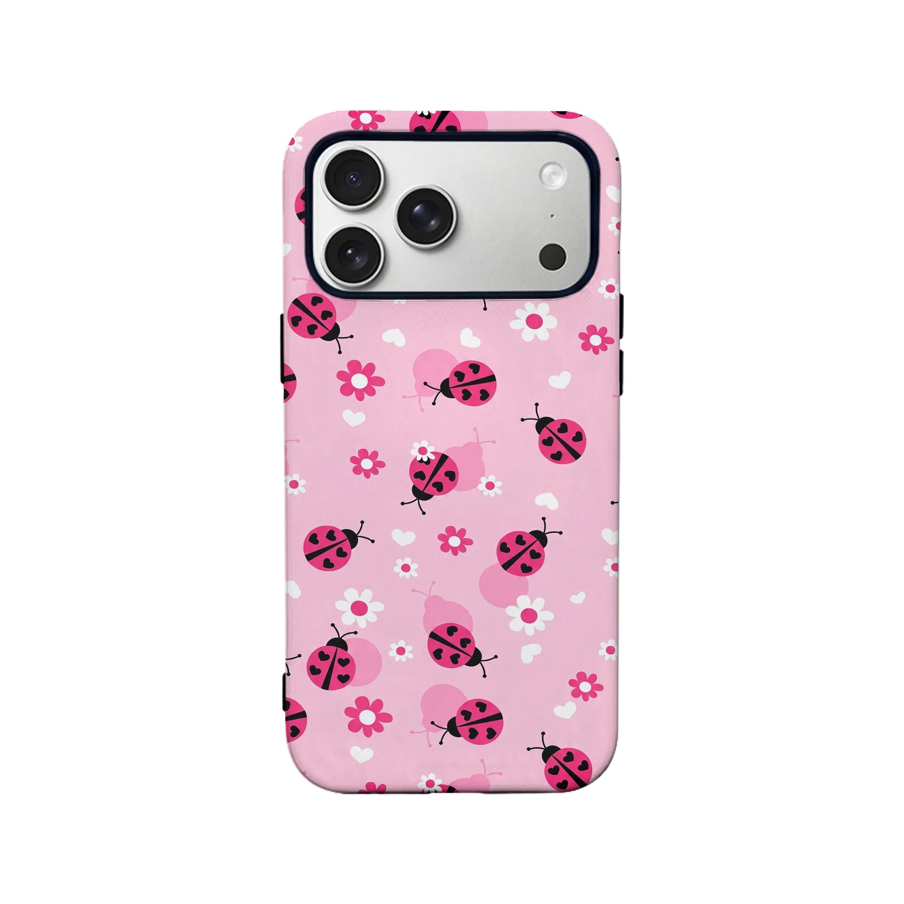 Cute Ladybug and Flower Phone Case