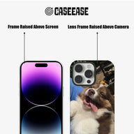 Happy Dog Cute Animal IPhone Phone Case - Premium Protective Phone Case - View 5