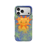 Sun Cat Minimalist IPhone Phone Case - Premium Protective Phone Case - View 2