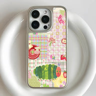 Holographic Chrome Hungry Caterpillar Phone Case - Kids & Nature Inspired