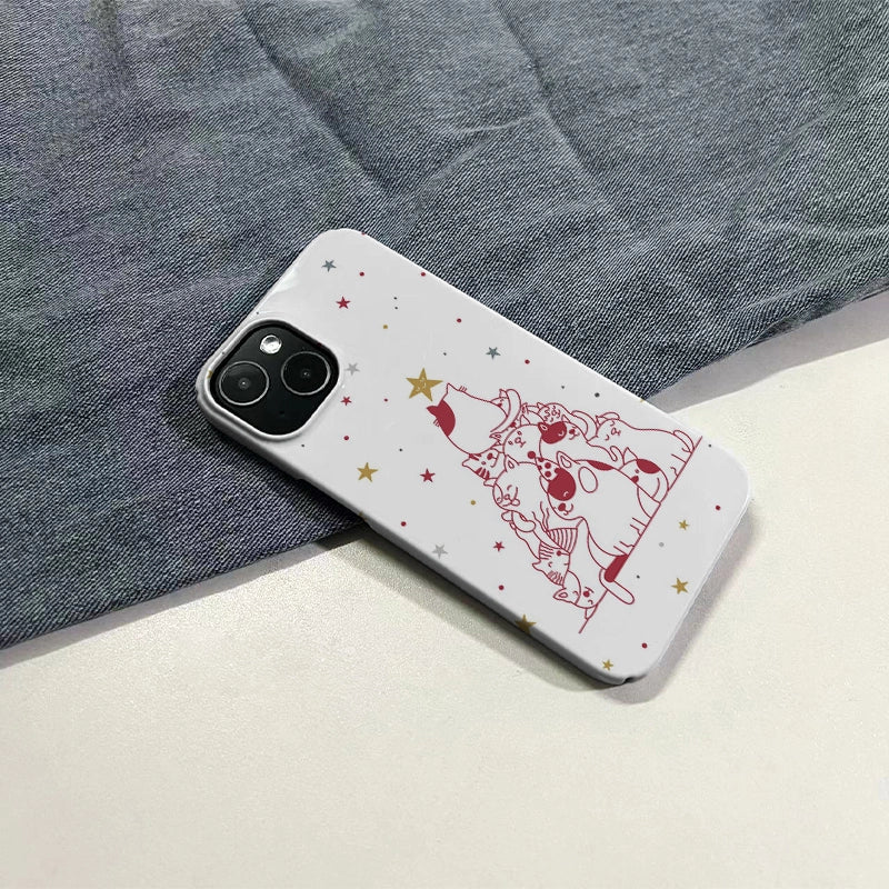 Christmas Cat Tree Phone Case