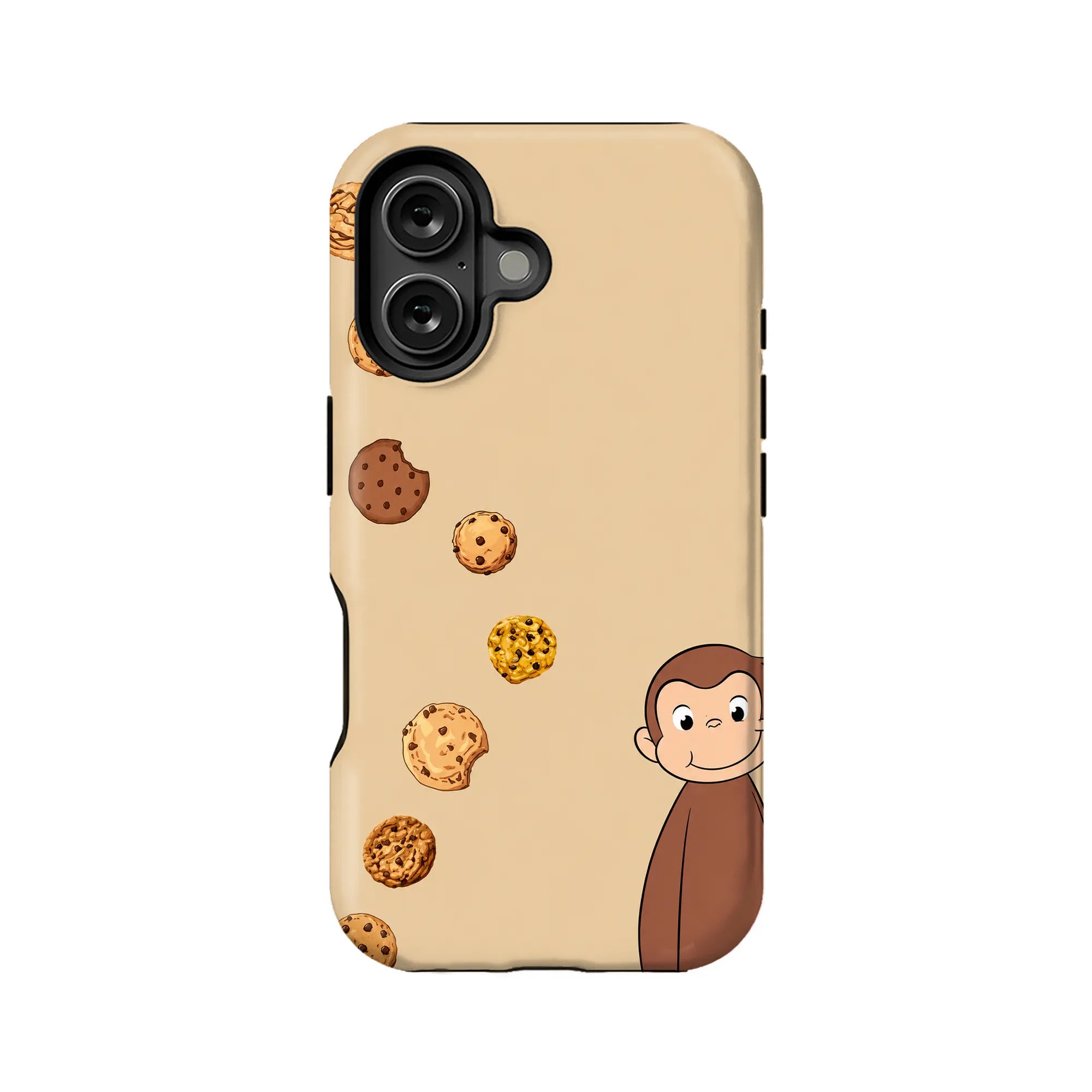 Curious Monkey Cookie Phone Case