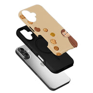 Curious Monkey Cookie Phone Case