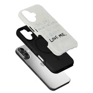 Iloveme Text Art IPhone Phone Case - Premium Protective Phone Case - View 3