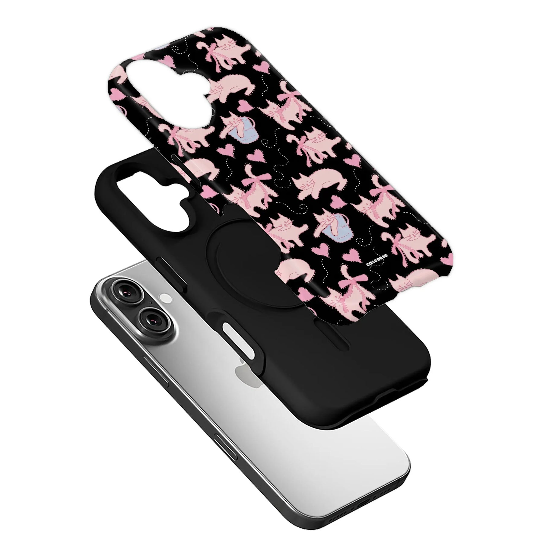 Cute Cat Pattern Phone Case for Animal Lovers
