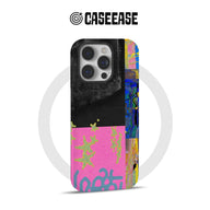 Collage Minimalist IPhone Phone Case - Premium Protective Phone Case - View 4