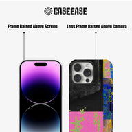 Collage Minimalist IPhone Phone Case - Premium Protective Phone Case - View 5