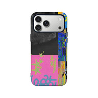 Collage Minimalist IPhone Phone Case - Premium Protective Phone Case - View 2