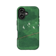Wild Birds Soaring Minimalist IPhone Phone Case - Premium Protective Phone Case - View 1