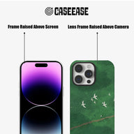 Wild Birds Soaring Minimalist IPhone Phone Case - Premium Protective Phone Case - View 5
