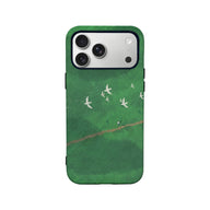 Wild Birds Soaring Minimalist IPhone Phone Case - Premium Protective Phone Case - View 2