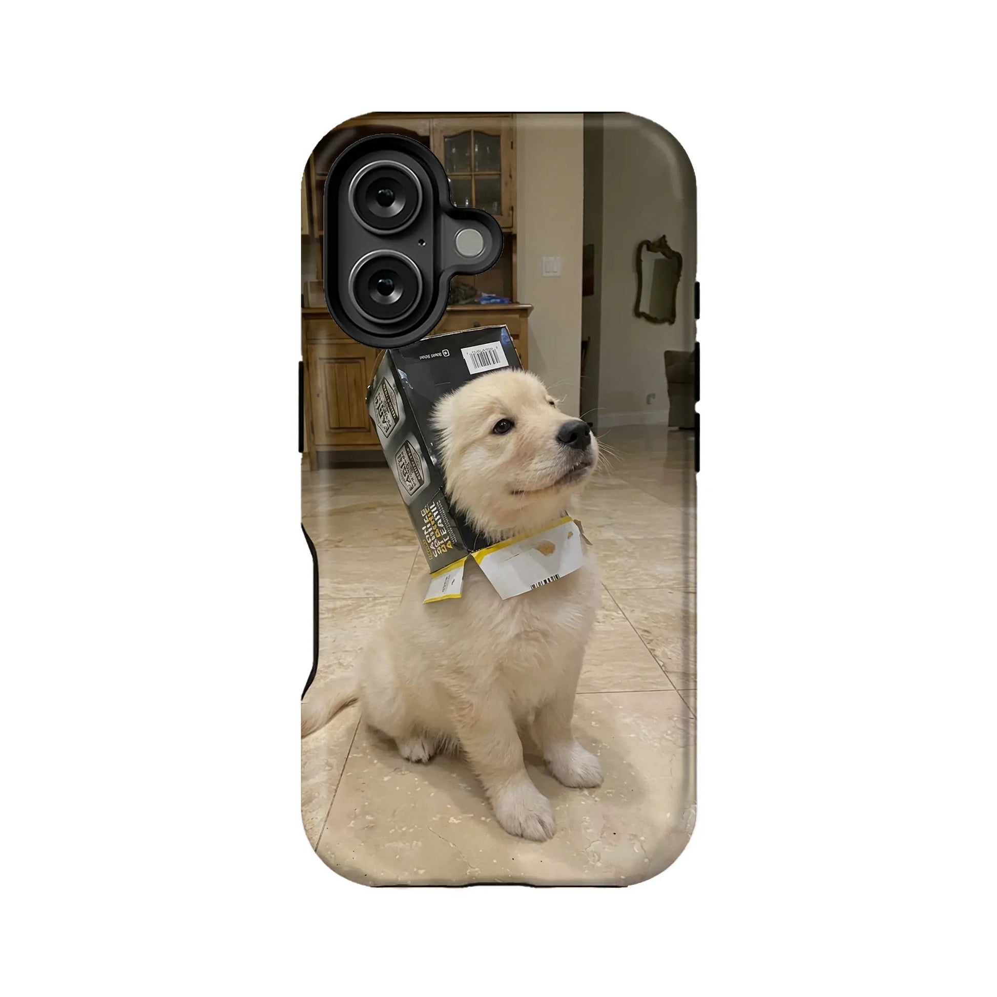 Brave Puppy Cute Animal IPhone Phone Case - Premium Protective Phone Case - View 1