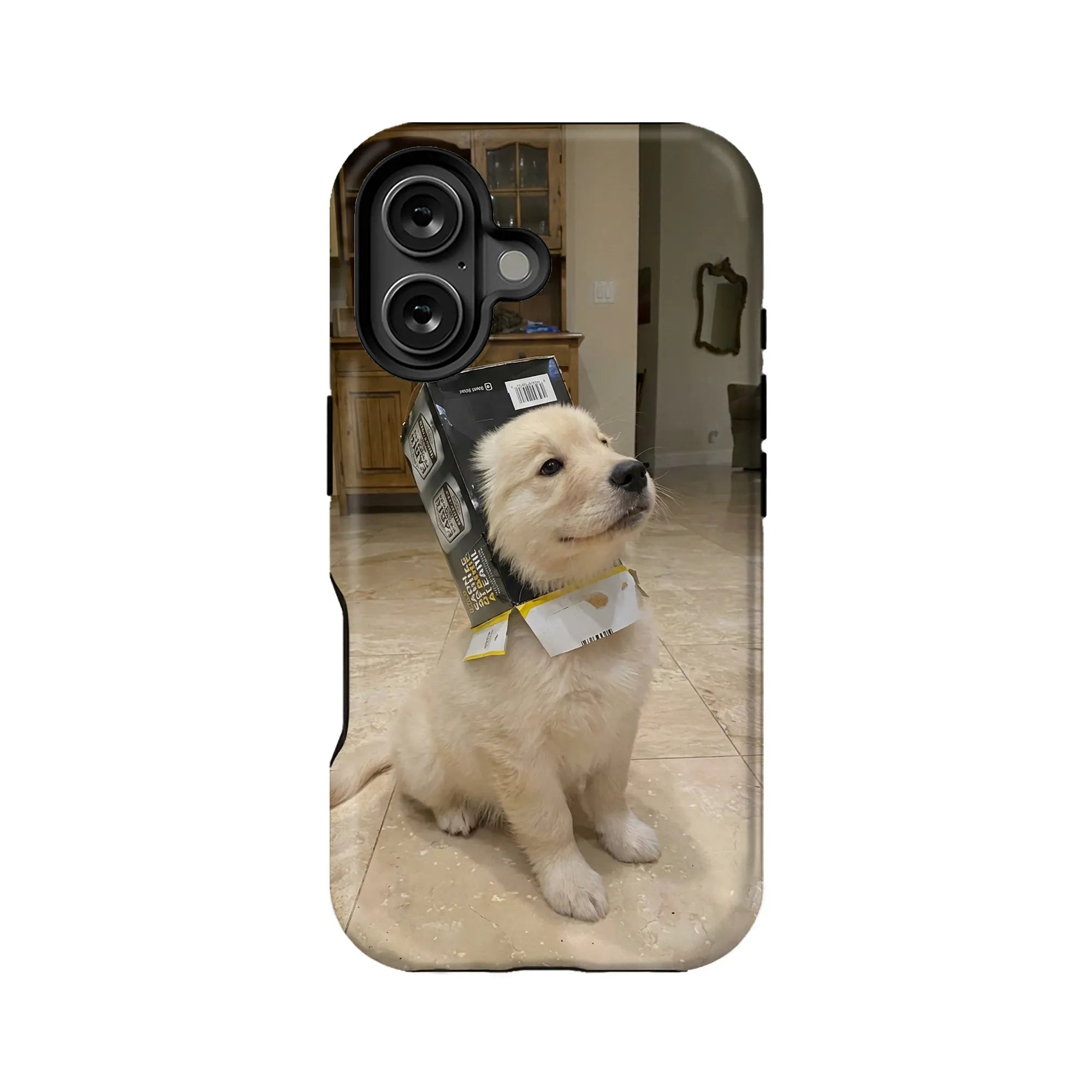 Brave Puppy Cute Animal IPhone Phone Case - Premium Protective Phone Case - View 1