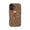 Curious Monkey Leopard Print Phone Case