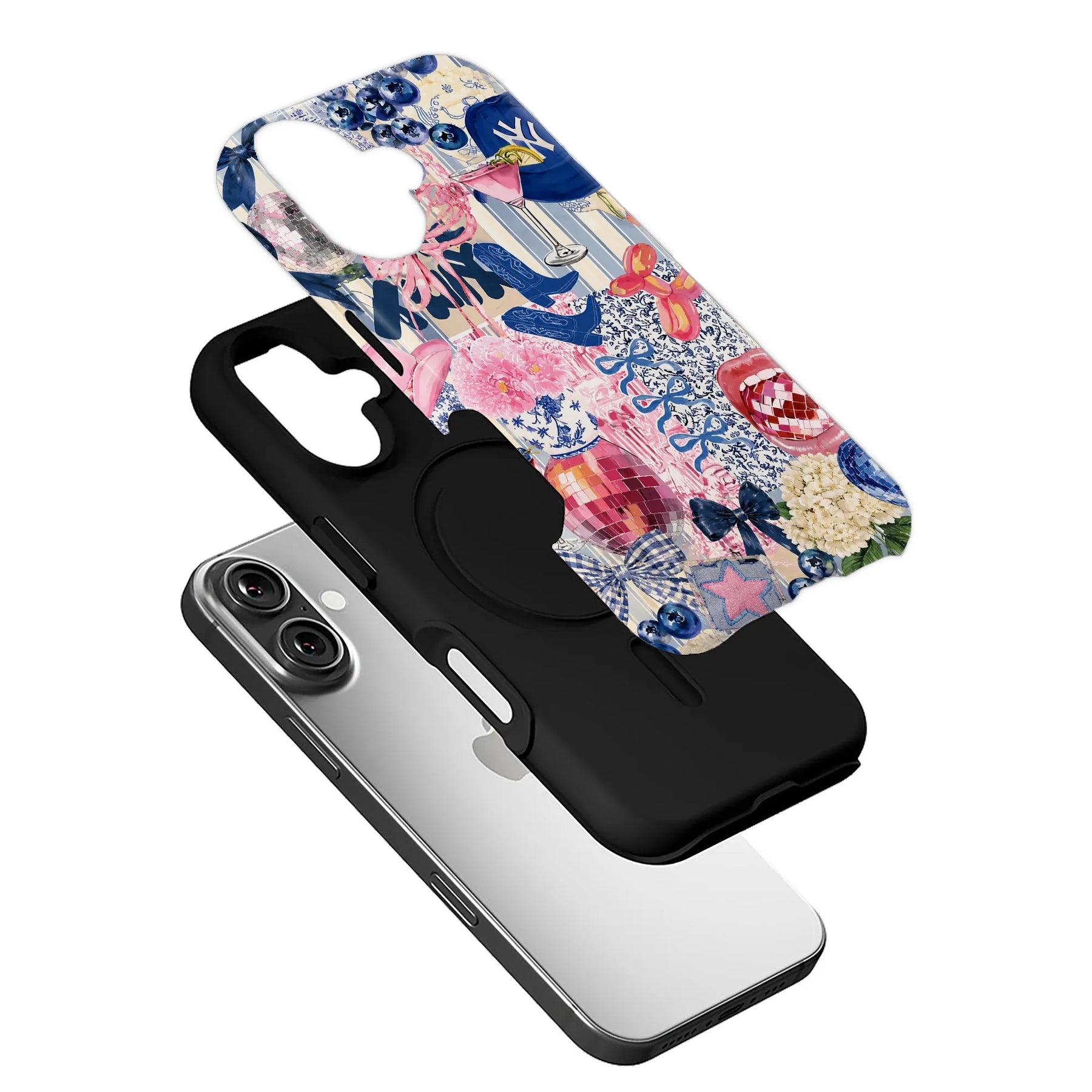 Chic Collage Phone Case